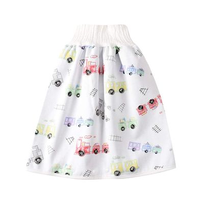 Baby Waterprooiaper Skirt Cotton iaper Shorts Reusable Baby Training Skirt for Toddler Boy Girl (I, 1-4 Years)