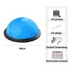 Half Balance Ball - Yoga Ball Balance Trainer for Core Stability & Full Body Workout at Home or Gym Resistance Bands Pump and Exercise Guide Included view 2