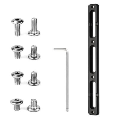 Bike Bottle Cage Adapter, Bicycle Bottle B-RAD Mounting Base Aluminum Alloy for Cestbon Bike Water Mount Holder Bracket Adjustable Mounts Alt Position for Houson MTB Road Mountain (3 Slots)