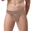 SUMABA Mens Sexy Bikini Underwear Pack Low Rise Horizontal Briefs Multicolor Man Cut out Pouch Hip Briefs Comfort Male Panties Medium Soft Underpants view 2