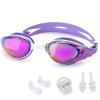 WAVE Nearsighted Swim Goggles, Shortsighted Optical Swimming Goggles No Leaking Anti Fog UV Protection for Adult Men Women view 1