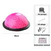 Half Balance Ball - Yoga Ball Balance Trainer for Core Stability & Full Body Workout at Home or Gym Resistance Bands Pump and Exercise Guide Included view 2