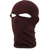 Balaclava Full Face Mask Anti-UV Sun Cover Cycling CS Lightweight Mask Adults US Coffee