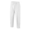 RTTUIOP Men's Cotton Linen Pants Solid Color Capri Harem Men's Linen Pants Casual Lightweight Loose 3/4 Shorts Drawstring Elastic Waist Beach Yoga Trousers Summer Pants view 3