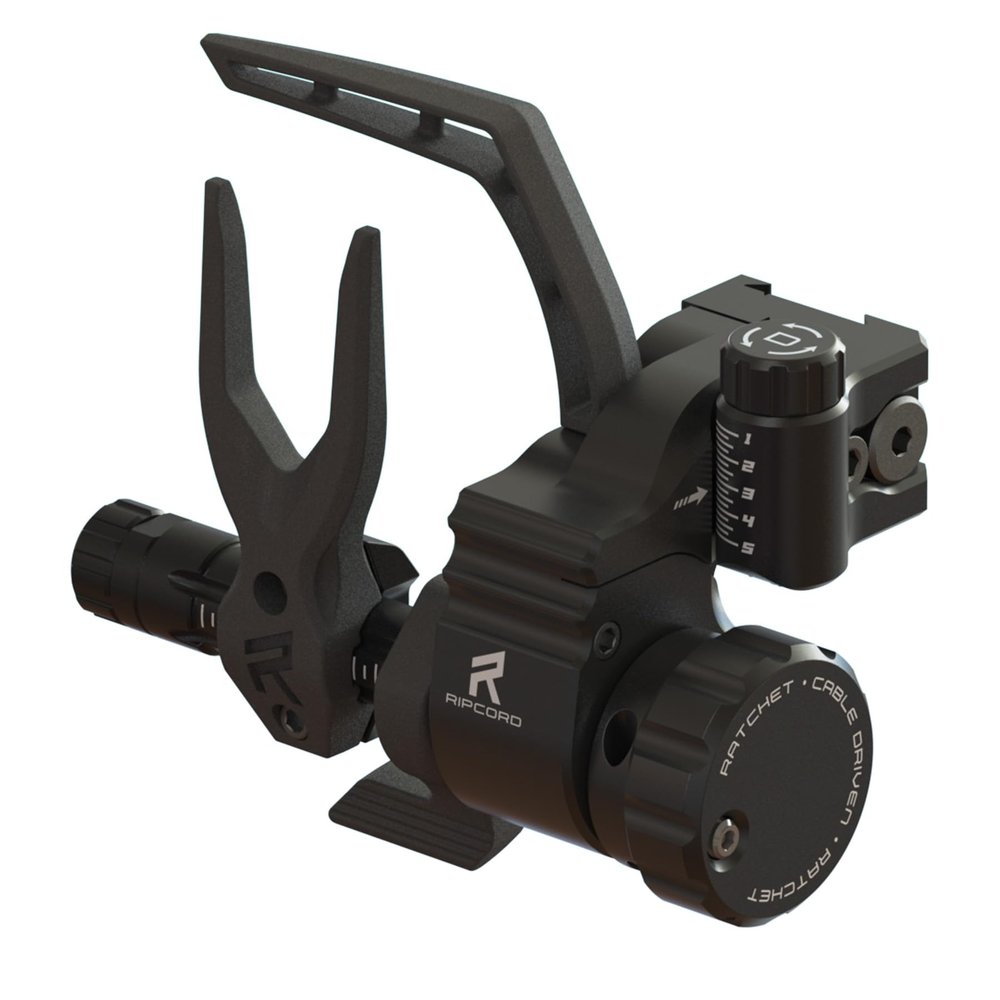 Ripcord Rest Ratchet Compact Durable Cable Driven Archery Arrow Rest - Right Handed/Standard Micro (RC11635X03-R)
