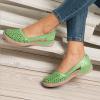 JYSwoshoe Closed Toe Sandals Women,Womens Sandals Dressy Casual Summer Hollow Out Shoes Orthotic Wedge Sandals For Women Comfortable Round Toe Walking Slip on Flats Sandals Lightweight Driving Shoes view 4