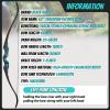 HBG Black Hunter 60'' Blue Recurve Bow and Arrows Kits Left Hand Hunting Recurve Bow for Adults with Target Paper for Shooting (30LBS) view 2