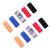 balacoo 10pcs Fishing Rod Straps Elastic Fishing Rod Holders for Easy Storage and Transport Durable Camouflage Black Red view 1