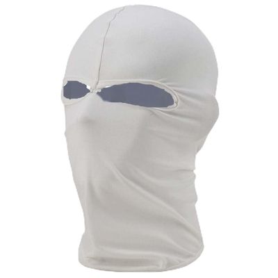 Balaclava Full Face Mask Anti-UV Sun Cover Cycling CS Lightweight Mask Adults US White