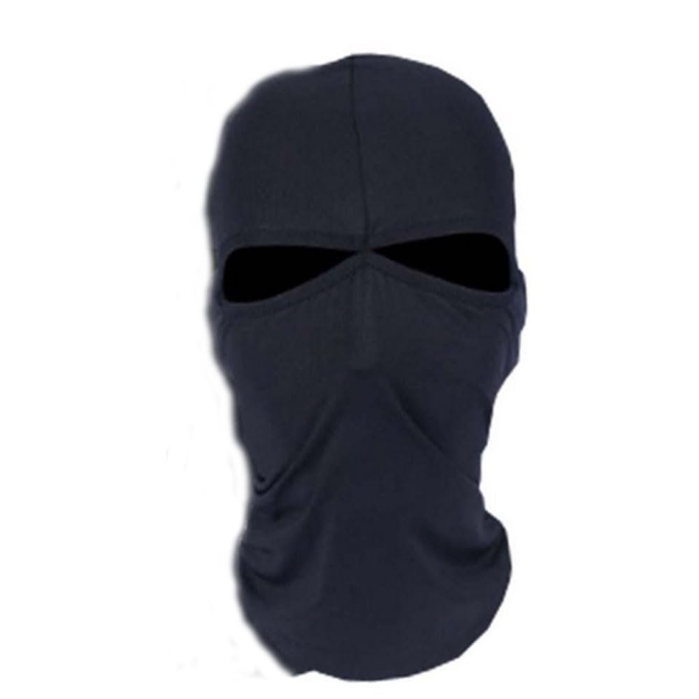 Balaclava Full Face Mask Anti-UV Sun Cover Cycling CS Lightweight Mask Adults US Black