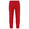 Freebily Kids Girls Figure Skating Pants Training Wear High Waist Quality Crystals Practice Ice Skating Leggings Pants Burgundy 12 Years view 4