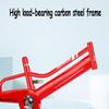 Elderly Tricycle,Adult Rickshaw Pedal Tricycle,Leisure Mobility Vehicle,16inch/20inch Tandem Trike with Rear seat,Sensitive Dual Brakes,Scooter Bike (Red 16inch) view 3