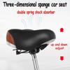 Elderly Tricycle,Adult Rickshaw Pedal Tricycle,Leisure Mobility Vehicle,16inch/20inch Tandem Trike with Rear seat,Sensitive Dual Brakes,Scooter Bike (Red 16inch) view 4