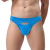 SUMABA Mens Sexy Bikini Underwear Pack Horizontal Briefs Low Rise Multicolor Man Cut out Pouch Briefs Comfort Male Panties Medium Soft Underpants view 2