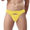 SUMABA Mens Sexy Bikini Underwear Pack Horizontal Briefs Low Rise Multicolor Man Cut out Pouch Briefs Comfort Male Panties Medium Soft Underpants view 4