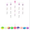 BLUEWING 36in Upgraded Fishing Spreader Bar Canyon with 9in Squids, Trolling Birds, Big Game Trolling Lure and 316 Stainless Steel Rod for Wahoo Tuna Marlin Mahi Mahi, Crystal Purple view 1