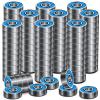 Premium 100Pcs 608rs Bearings Skateboard Bearings Chrome Steel Ball Bearing Longboard Bearings(8x22x7mm) for Quad Skate Double Rubber Sealed Miniature view 1