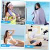 KOMBIUDA Microfiber Beach Towel Quick Drying Large Giant Microfiber Towel for Beach Pool Gym Adults Women view 3