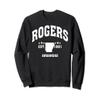 Retro Rogers Arkansas AR Throwback Athletic Sport Sweatshirt view 1