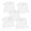 SUPVOX 5pcs Fishing Net for Boy Girl Durable Shrimp Cast Net with Capacity for Catching Fish and Shrimp Freshwater and Saltwater White Round Design view 1