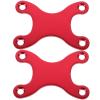 POPETPOP 2pcs Sturdy Skateboard Bridge Gasket -Sink Skateboard Accessory Professional Hardware Washers view 1