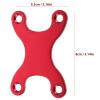 POPETPOP 2pcs Sturdy Skateboard Bridge Gasket -Sink Skateboard Accessory Professional Hardware Washers view 4