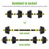 Adjustable Dumbbell Set, 66 lb Free Weight Dumbbell Barbell Set with Connectors, Converts to Barbell, for Home Gym Exercise, Women's and Men's Fitness Gear view 4