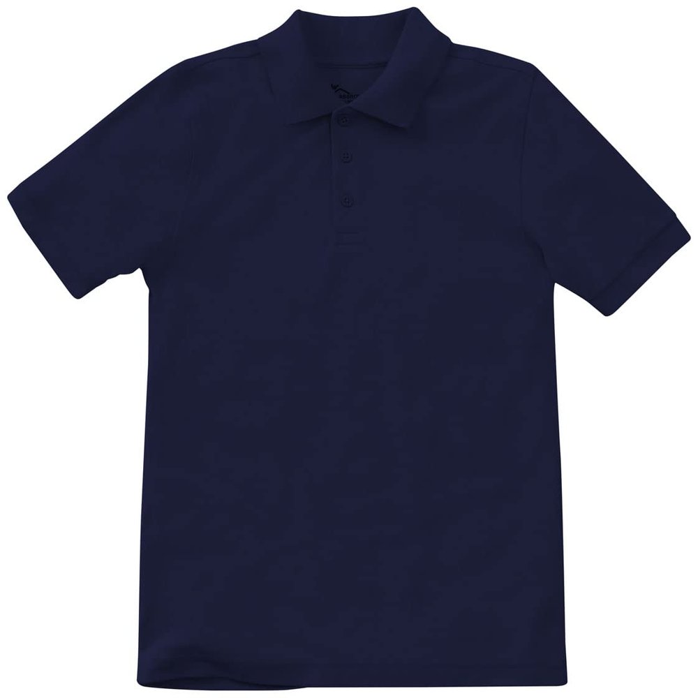 Classroom Uniforms for Boys and Girls, Short Sleeve Pique Polo CR832D, 2T, SS Navy