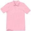 Classroom Uniforms for Boys and Girls, Short Sleeve Pique Polo CR832D, 3T, Pink view 1