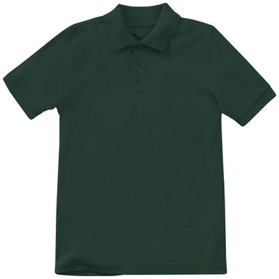 Classroom Uniforms for Boys and Girls, Short Sleeve Pique Polo CR832D, 3T, SS Hunter Green