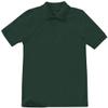 Classroom Uniforms for Boys and Girls, Short Sleeve Pique Polo CR832D, 3T, SS Hunter Green view 1