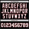 NineFit Basics Custom Baseball Jersey for Men Women Youth, Printed Stitched Personalized Team Name Number, Black White Red Sports Uniform view 3