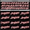 NineFit Basics Custom Baseball Jersey for Men Women Youth, Printed Stitched Personalized Team Name Number, Black White Red Sports Uniform view 4