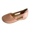 JYSwoshoe Closed Toe Sandals Women,Womens Sandals Dressy Casual Summer Hollow Out Shoes Orthotic Wedge Sandals For Women Comfortable Round Toe Walking Slip on Flats Sandals Lightweight Driving Shoes view 3