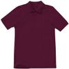 Classroom Uniforms for Boys and Girls, Short Sleeve Pique Polo CR832D, 4T, Burgundy view 1