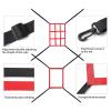 Supvision 4Pcs Premium Baseball and Softball Pitching Training Kit Adjustable 9 Hole Target Net Realistic Dummy Batter for Precision Practice Portable Strike Zone Trainer to Enhance Hitting Accuracy view 4