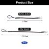 HSOKEW Bungee Dock Line, Length 4ft, 5ft After Stretching Boat Bungee Dock Line with 316 Stainless Clip, Max Load Capacity 1000KG(2200LBS) Accessories for P-W-C, Kay-ak, Wate-rcraft, Sea-Doo,J-et Sk-i view 2