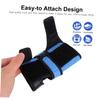 Outanaya 6pcs Boy Girl Protective Gear Set Elbow Pads Hand Protectors Comfortable Blue Roller Skating Bike Riding and Outdoor Sports view 4