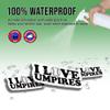 2pcs Baseball Stickers Sport Stickers I Love Umpires Vinyl Stickers, Weather-Resistant Sticker for Water Bottles Laptop Window Car 2pcs Size 3" view 4