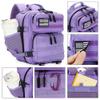 HongXingHai 9L Mini Tactical Backpack for Men and Women, Tactical Backpack Small for Hiking, Small Tactical BagLight Purple view 4