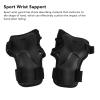 QANYEGN Sports Wrist Guards, Protective Equipment Wrist Guards, Shock Absorbing Elastic Wrist Guards for Skiing, Skateboarding, Rollerblading view 4