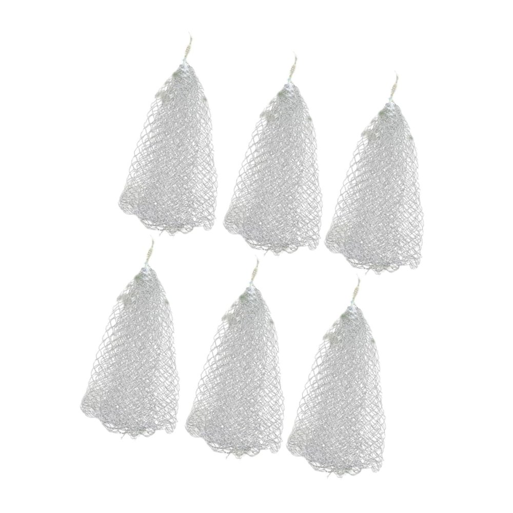 Balacoo 20 Pcs Replacement Fishing Mesh Net No Hooks Needed for Safe Catching Random Color