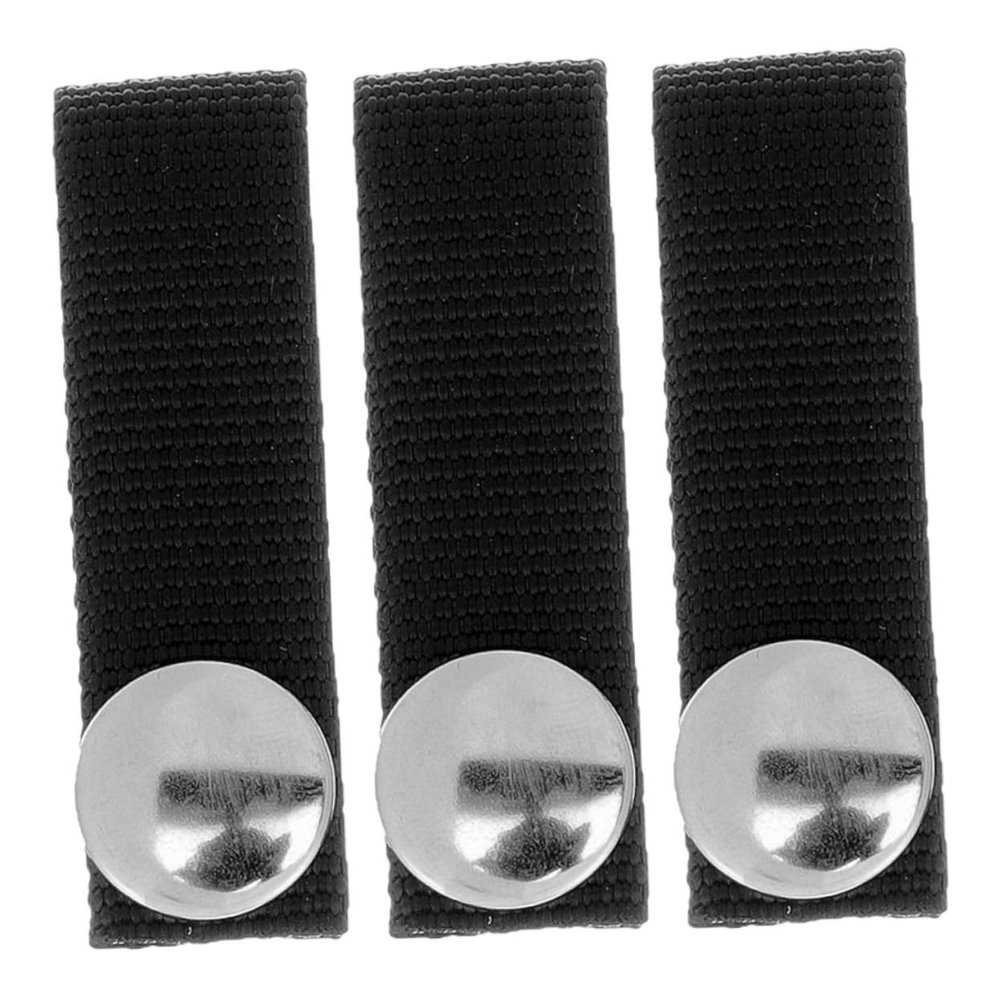Mobestech 3pcs Polyester Material Hockey Helmet Chin Strap Safe Simple Sports Chin Straps