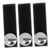 Mobestech 3pcs Polyester Material Hockey Helmet Chin Strap Safe Simple Sports Chin Straps view 1