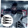 Mobestech 3pcs Polyester Material Hockey Helmet Chin Strap Safe Simple Sports Chin Straps view 4