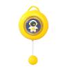 Table Tennis Training Device Kids Corrective Exercise Hand Eye Coordination Hanging Table Tennis Trainer Parent Child Sensory Training Device for Home (Yellow) view 1