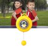 Table Tennis Training Device Kids Corrective Exercise Hand Eye Coordination Hanging Table Tennis Trainer Parent Child Sensory Training Device for Home (Yellow) view 2