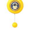 Table Tennis Training Device Kids Corrective Exercise Hand Eye Coordination Hanging Table Tennis Trainer Parent Child Sensory Training Device for Home (Yellow) view 3