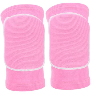 Outanaya Sports Knee Pads Breathable Comfortable Knee Sleeves for Dance Outdoor Activities Thick Sponge Protector for Women Boy Girl Pink