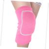 Outanaya Sports Knee Pads Breathable Comfortable Knee Sleeves for Dance Outdoor Activities Thick Sponge Protector for Women Boy Girl Pink view 3